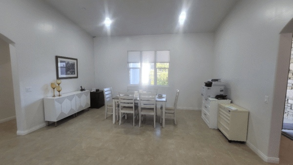 Kitchen area of the Facility