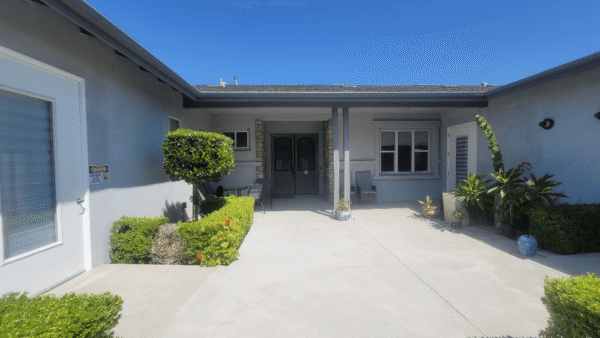 Front door of the Facility