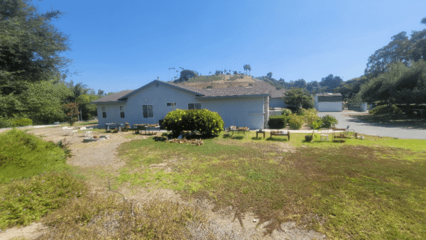 Backyard of the Facility